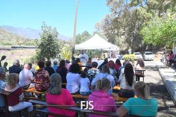 Misa y procesión en Telde en honor de María Auxiliadora/Francisco Javier Santana.